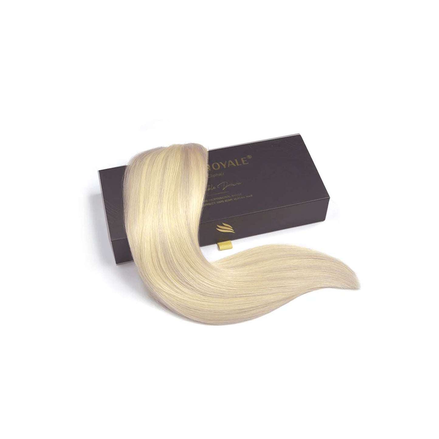 BlondeMe (#60/SS) Remy Royale Hair Weft Hair Extensions: extension and box