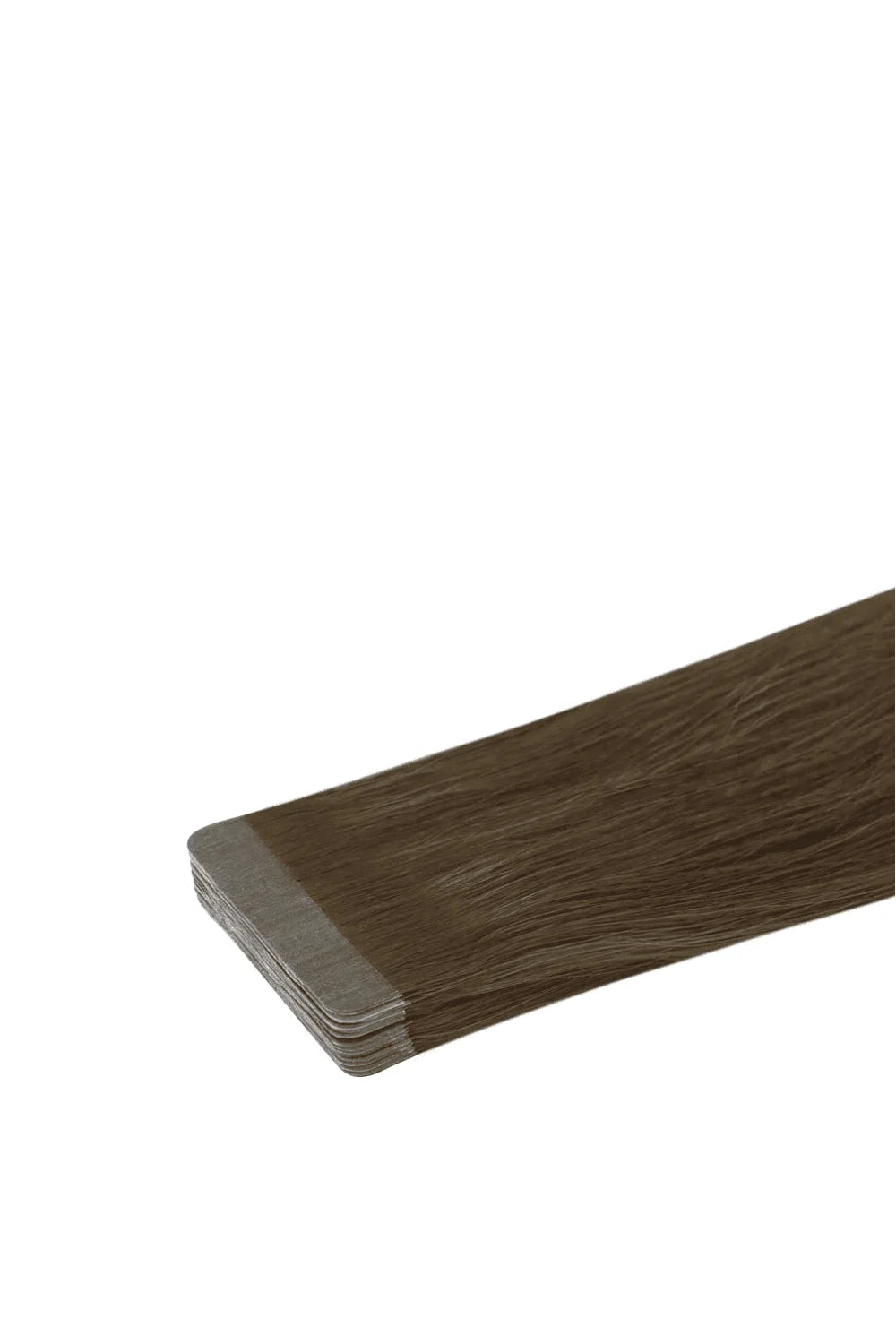Medium Brown Remy Royale Tape In Hair Extensions: Extensions Cropped
