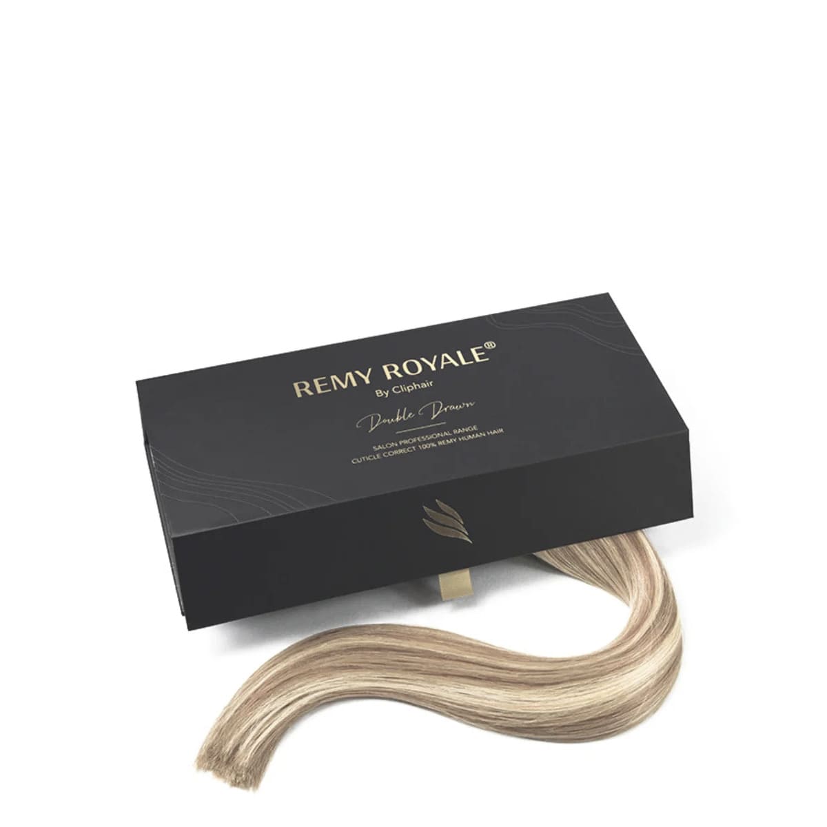 Oak Brondie Nano Ring Hair Extensions: Extension with box