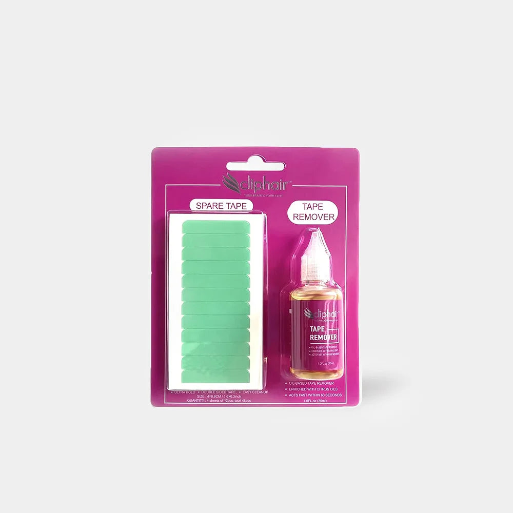 Tape remover & spare tape pack