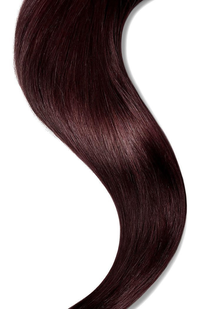 Tape in Remy Human Hair Extensions - Mahogany Red (#99J) Tape in Hair Extensions cliphair
