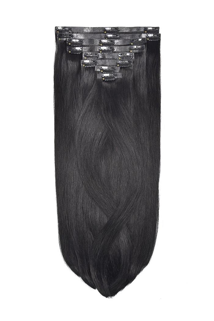 Black Clip In Hair Extensions