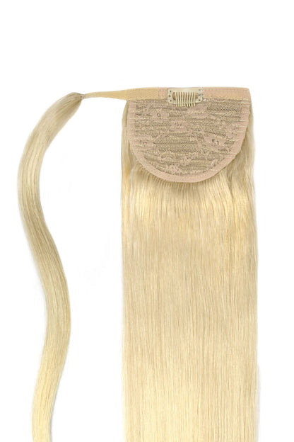 Ponytail extension lightest blonde