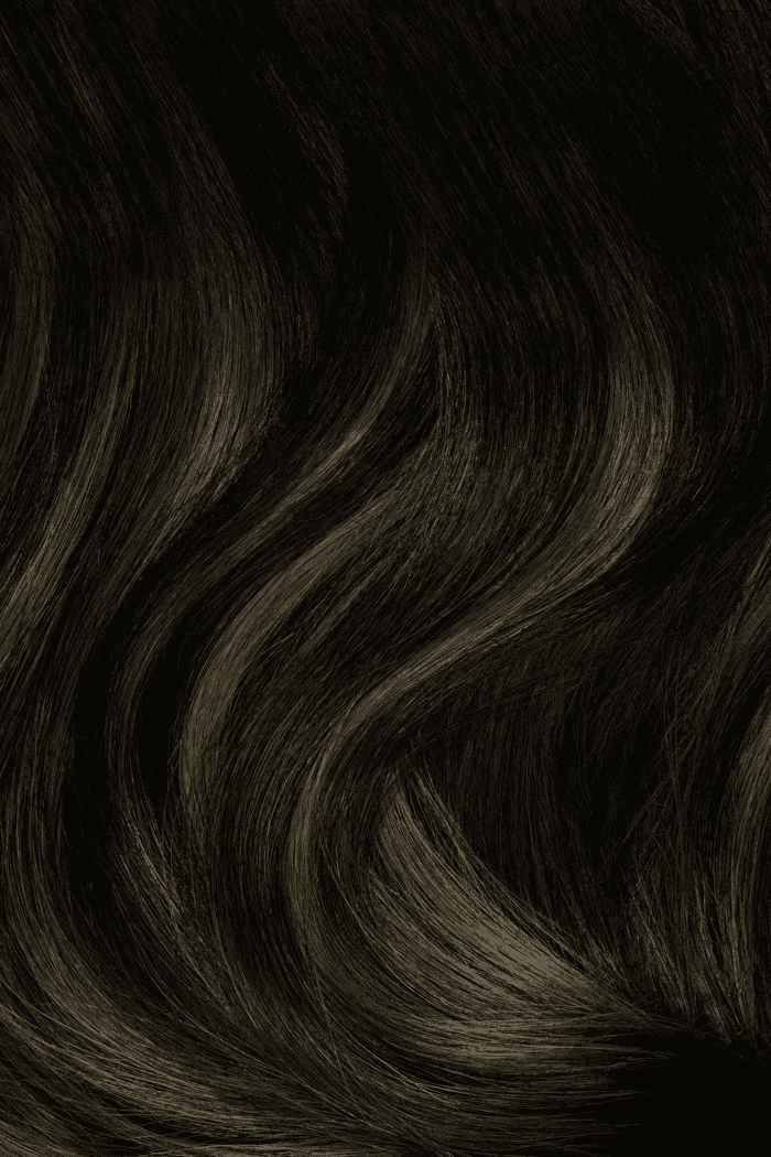 Ash Black Balayage Straight Up Wrap Around Extension Ponytail