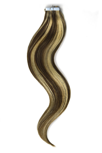 Tape in Remy Human Hair Extensions - #6/613 Tape in Hair Extensions cliphair 