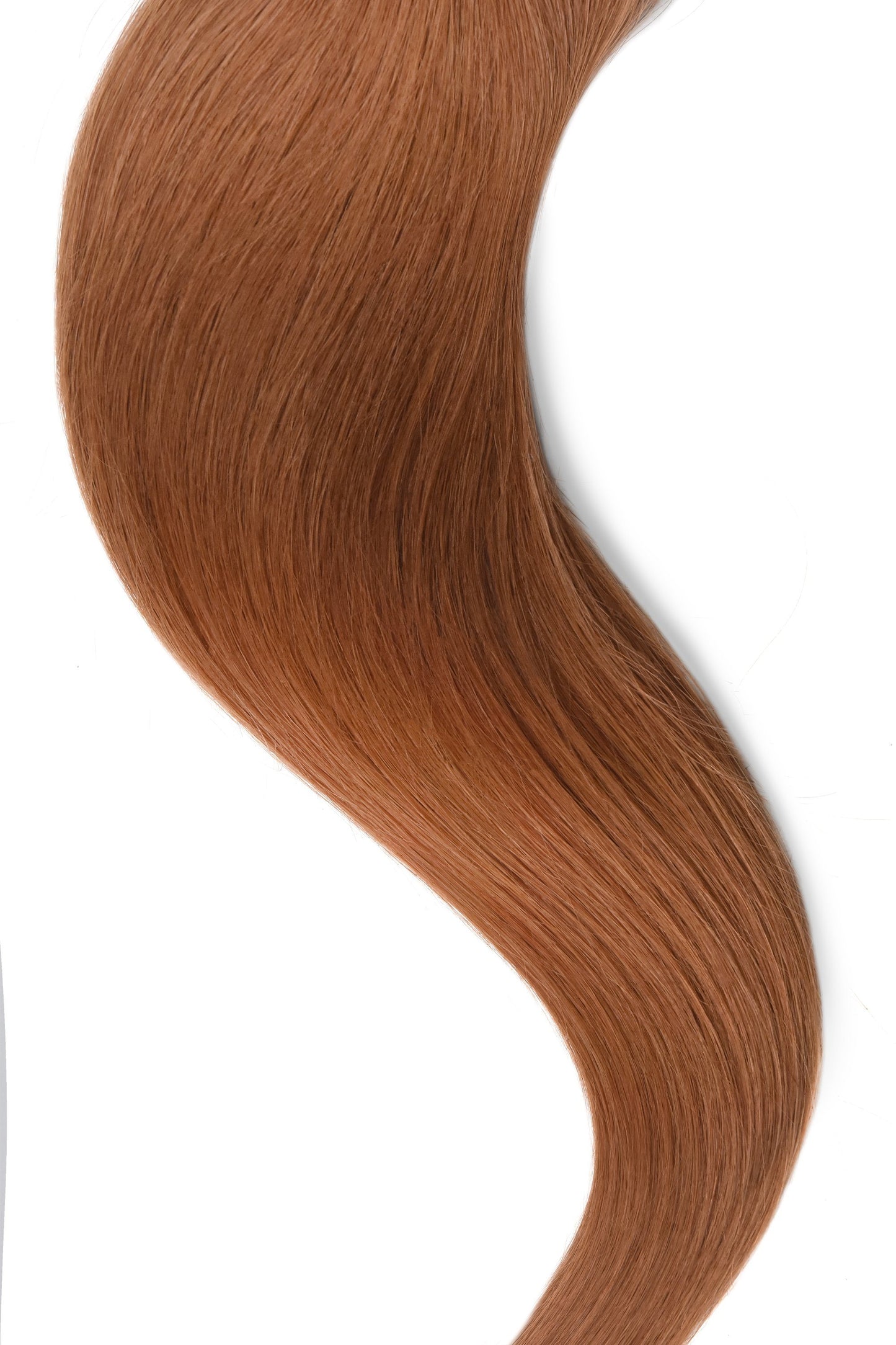 Tape in Remy Human Hair Extensions - Ginger / Natural Red (#350) Tape in Hair Extensions cliphair