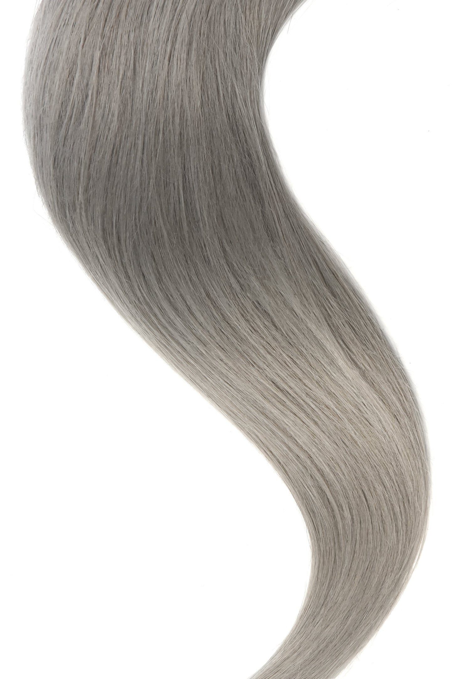 tape hair extensions silver grey best quality remy human hair