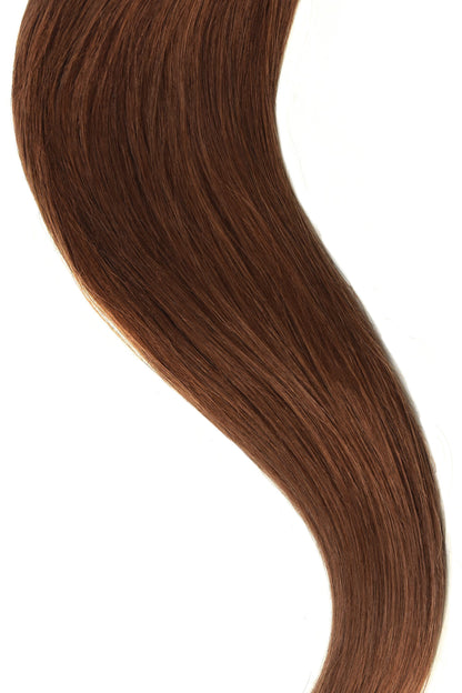 Tape in Remy Human Hair Extensions - Dark Auburn/Copper Red (#33) Tape in Hair Extensions cliphair 