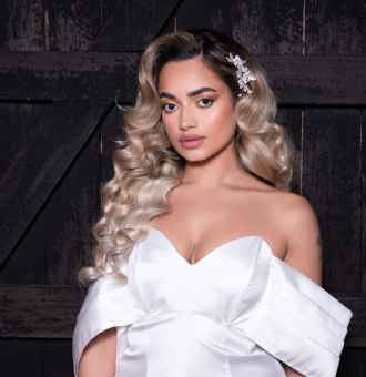 Brides Wear Cliphair: Bridal Hollywood Waves Hairstyle Guide