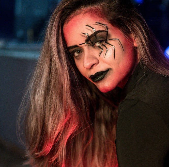 10 Spooky and Sweet Halloween Hair Looks with Colourful Extensions