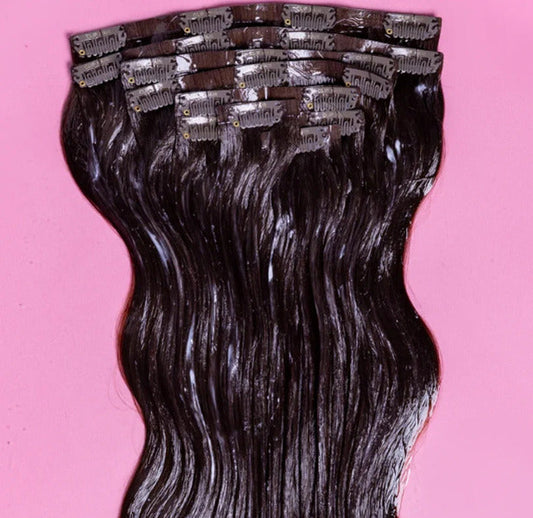 How to Wash Clip In Hair Extensions The Right Way