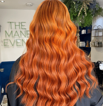 Choosing the Right Shade of Red Extensions for Redheads