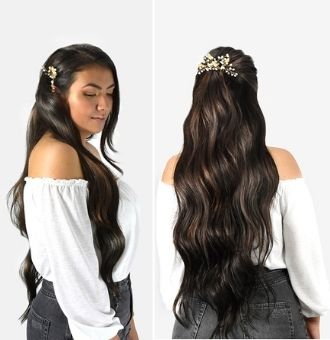 Styling Extra Thick Human Hair Extensions: Ultra Volume Weft Hairstyle Ideas