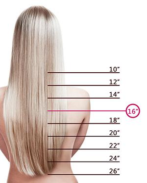 16 Inch Tape-In Hair Extensions