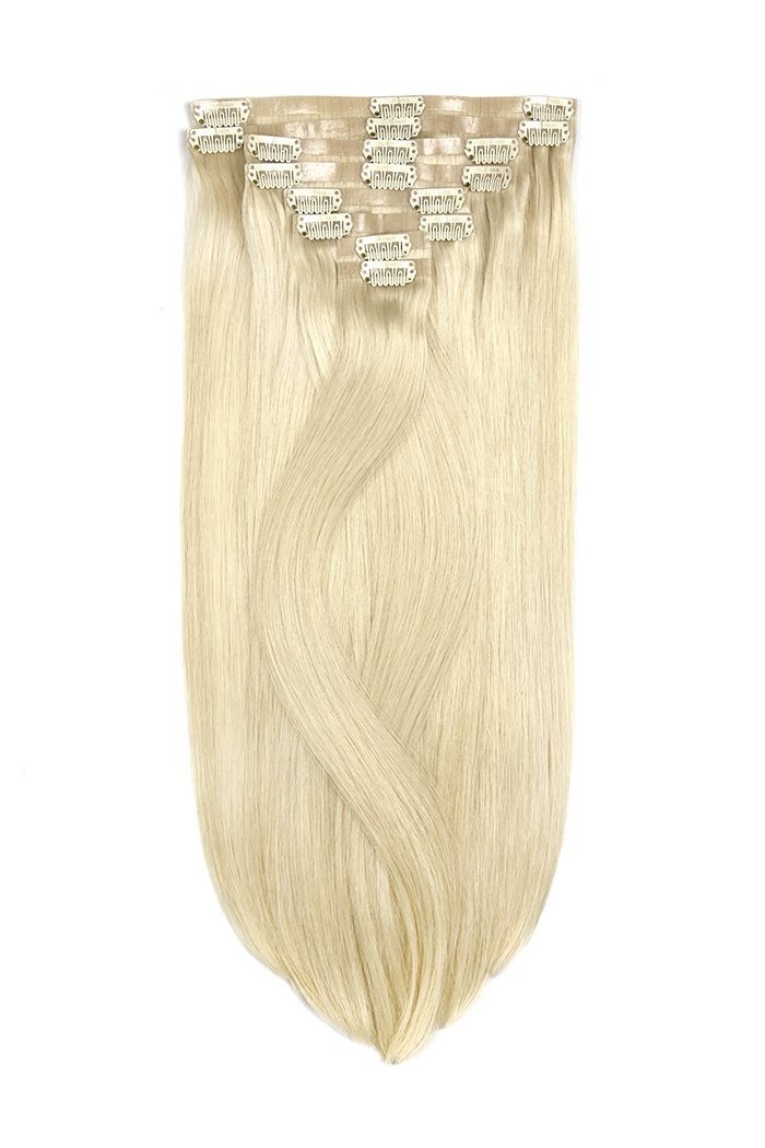 Seamless Clip In Hair Extensions: Double Drawn