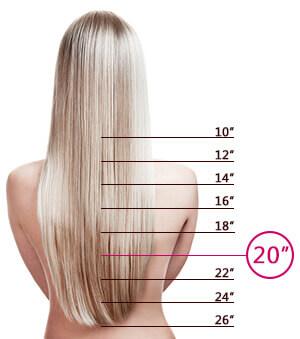 20 Inch Tape-In Hair Extensions