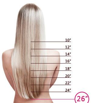26 Inch Clip In Hair Extensions | Cliphair UK