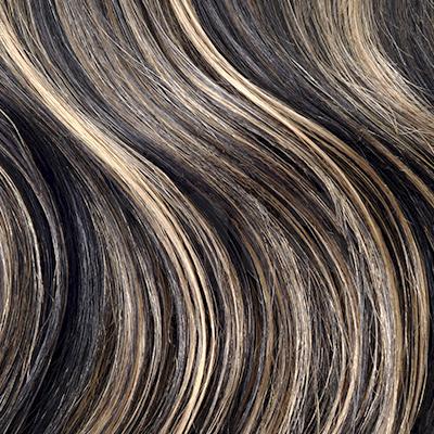 Natural Black / Bleach Blonde Mix Hair Extensions (#1B/613)