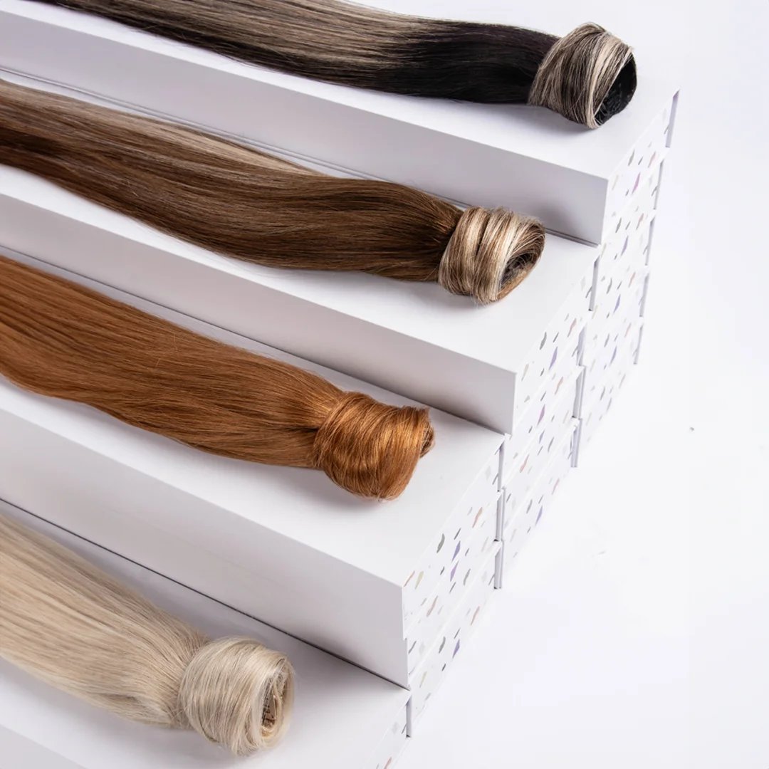 Human hair wrap around ponytail Clearance