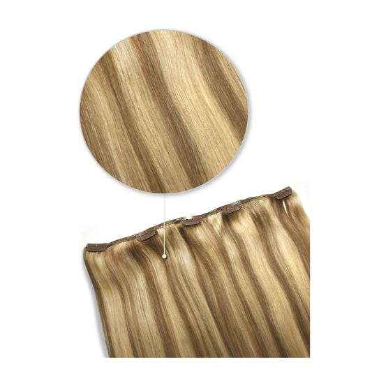 Butterscotch Blonde (#10/16) One Piece Clip In Hair Extensions (Top-Up)