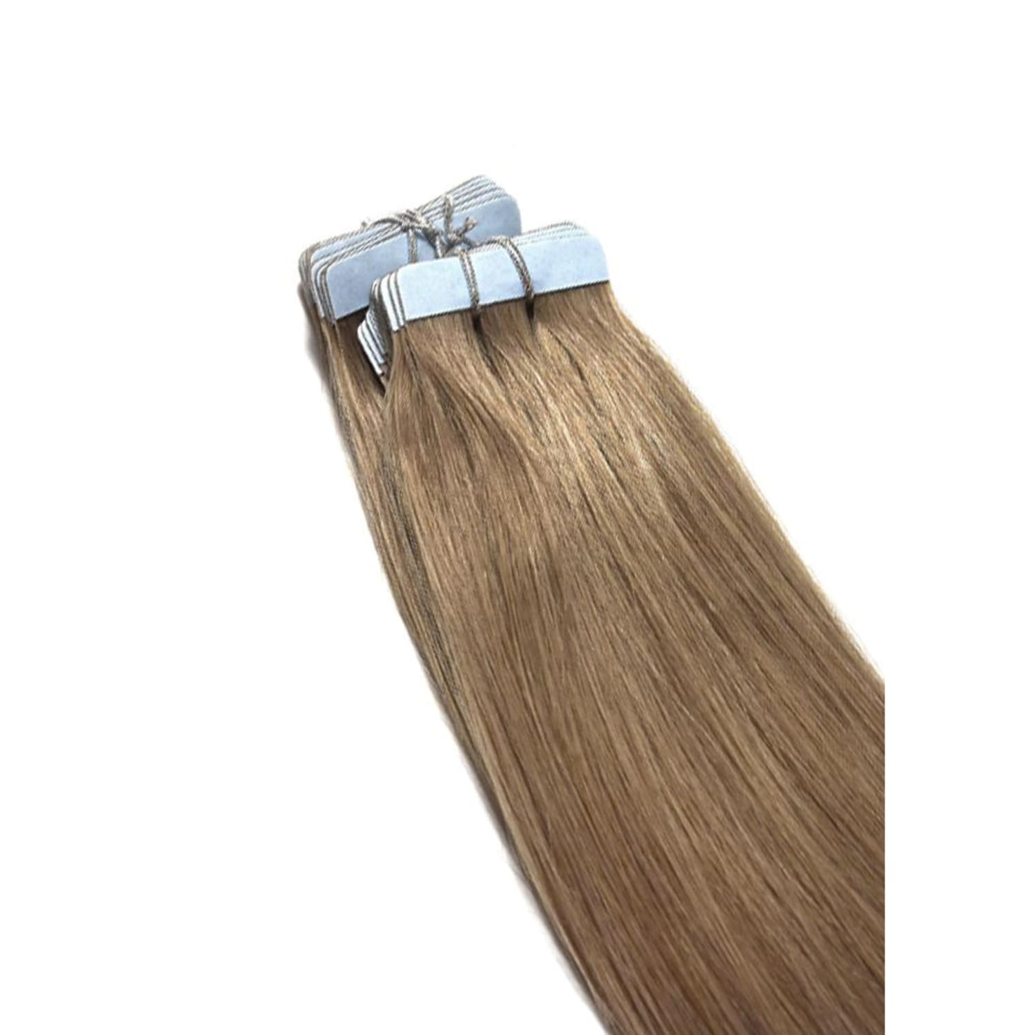 Dark Blonde (#14) Tape In hair Extension: Attachment method