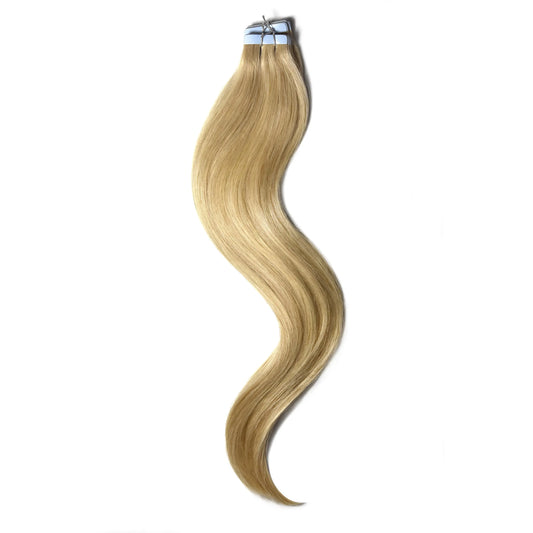 Light Golden Blonde (#16) Tape in Hair Extensions