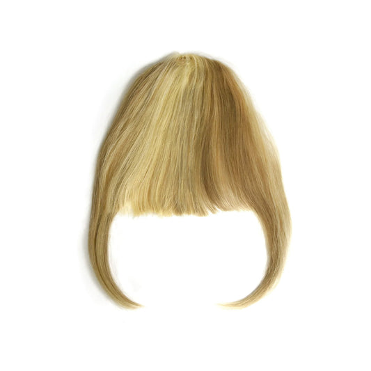 Biscuit Blondey (#18/613) Fringe Hair Extensions: full extension