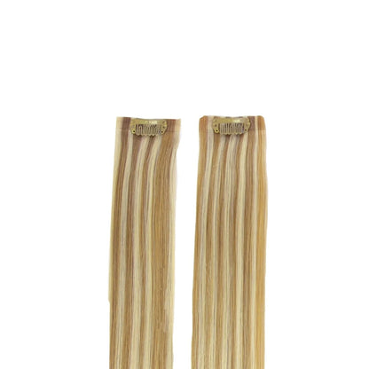 Biscuit Blondey (#18/613) Halo Hair Extensions: side pieces