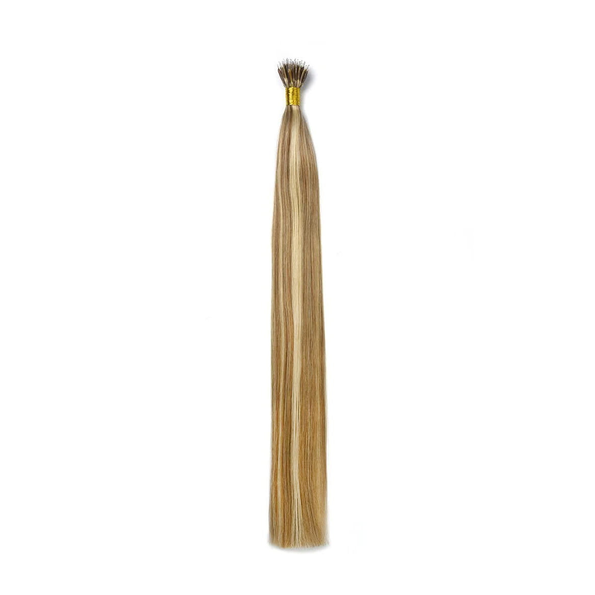 Biscuit Blondey Nano Ring Hair Extensions