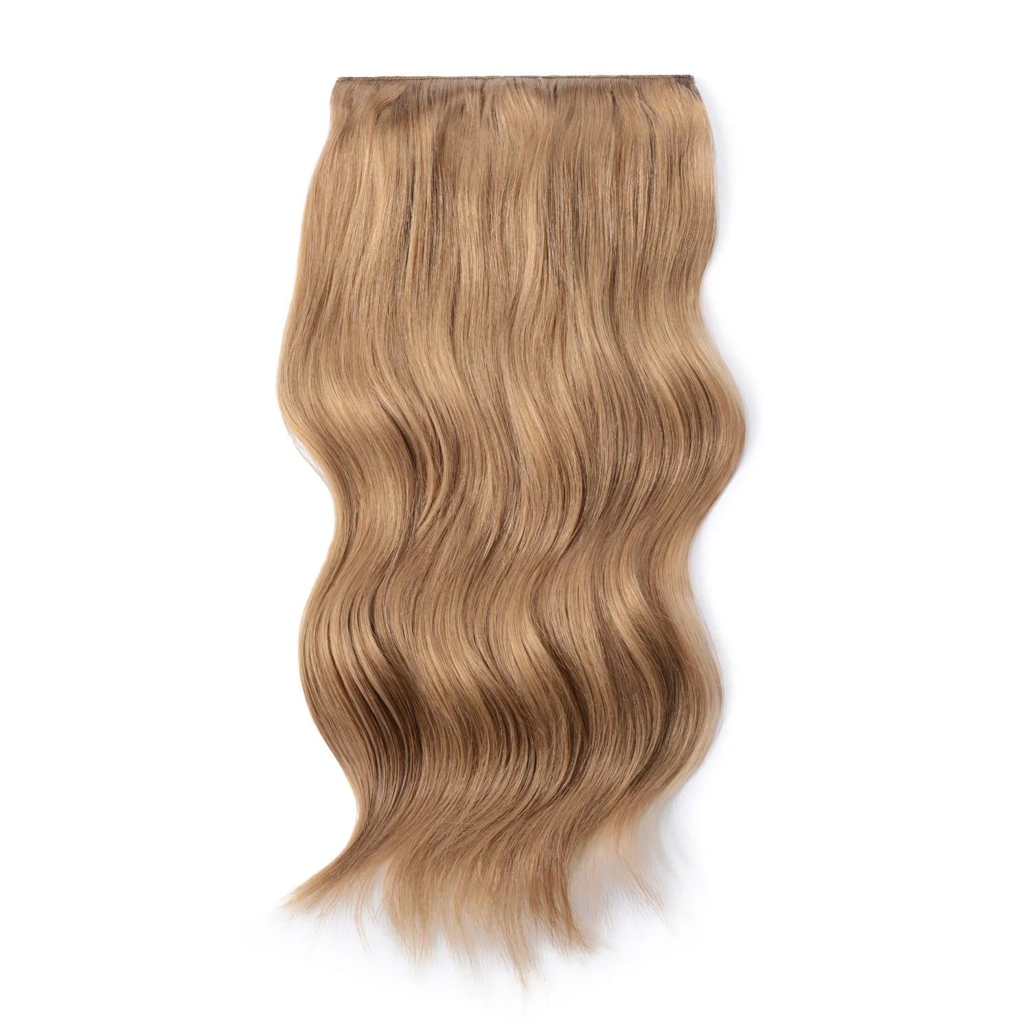 Double Wefted Full Head Remy Clip Human Hair Extensions Lightest