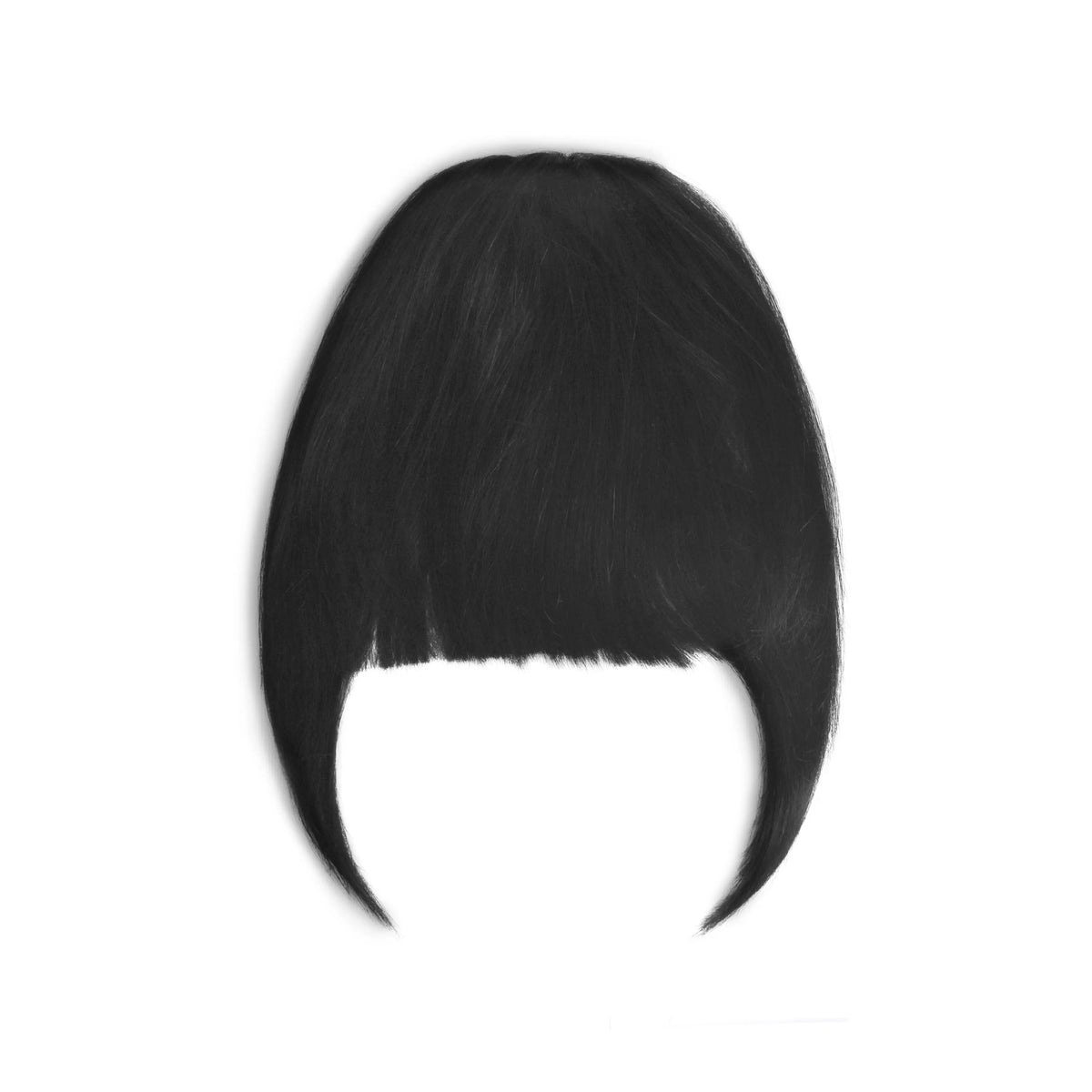 Off/Natural Black Clip In Fringe (#1B)