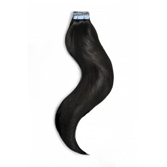 Natural Black (#1B) Tape In Hair Extensions