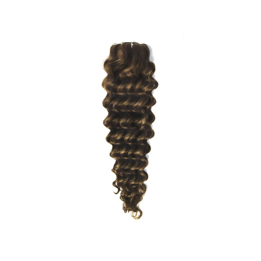 Espresso Melt (#2/4/6) Curly Clip In Hair Extensions