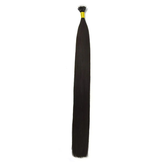 Darkest Brown (#2) Nano Ring Hair Extensions
