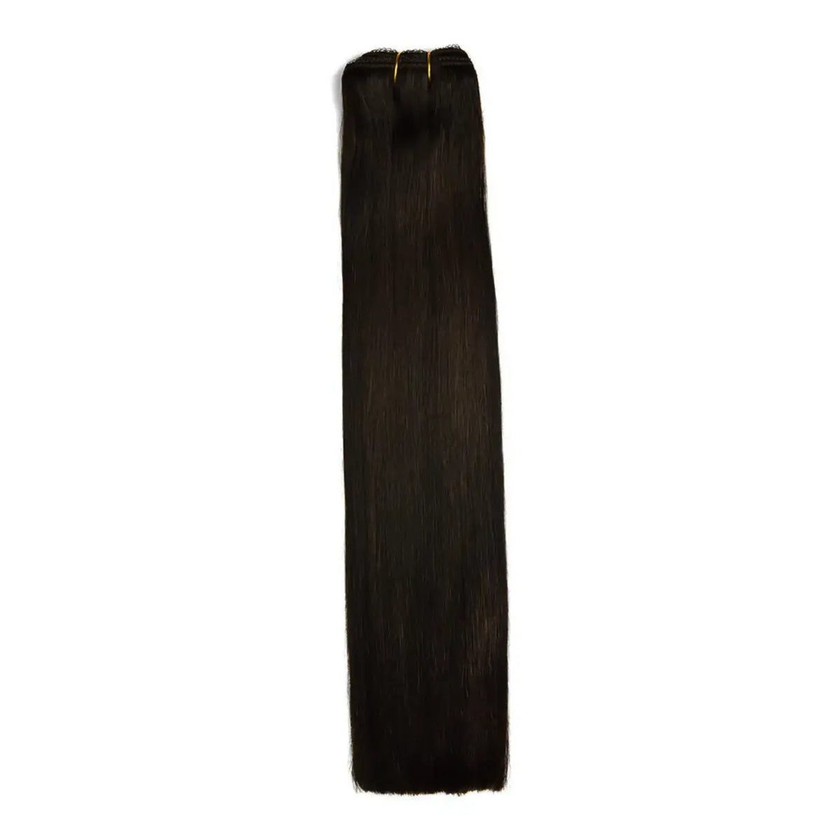 Darkest Brown (#2) Remy Royale Double Drawn Weave Extensions