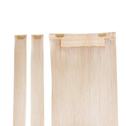 Light Ash Blonde (#22) Halo Hair Extensions