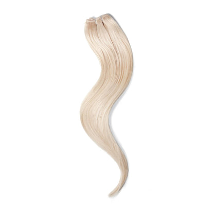 Light Ash Blonde (#22) One Piece Clip In Hair Extensions (Top-Up)