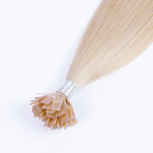 Light Ash Blonde (#22) Remy Royale Flat Tip Hair Extensions