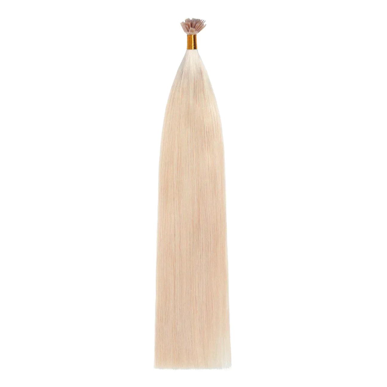 Light Ash Blonde (#22) Remy Royale Flat Tip Hair Extensions