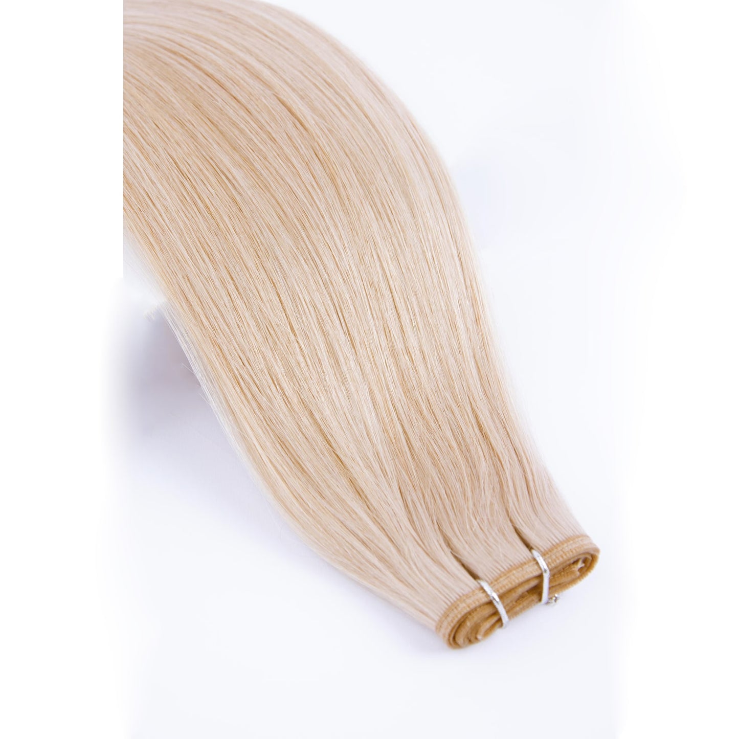 Ανοιχτό σταχτό ξανθό (#22) Extension μαλλιών Remy Royale Flat Weft