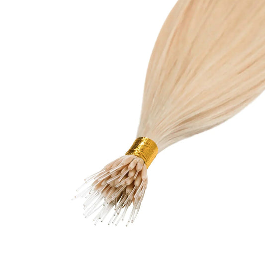 Light Ash Blonde (#22) Remy Royale Nano Bond Hair Extensions