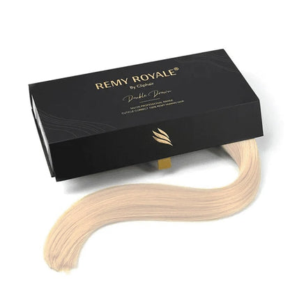 Light Ash Blonde (#22) Nano Ring Hair Extensions