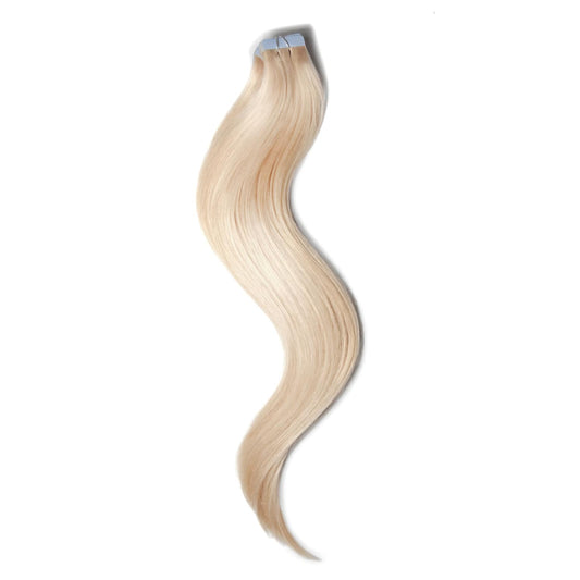 Light Ash Blonde (#22) Tape In Hair Extensions