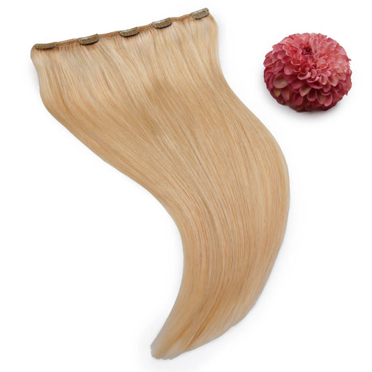 Strawberry/Ginger Blonde (#27) One Piece Clip In Hair Extensions (Top-Up)