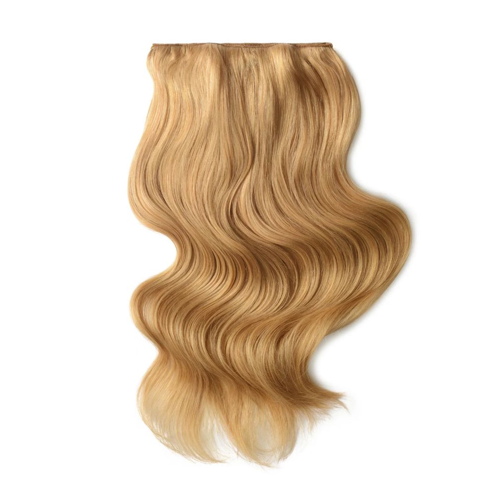 Strawberry Ginger Blonde Double Wefted Full Head Clip Hair Extensions