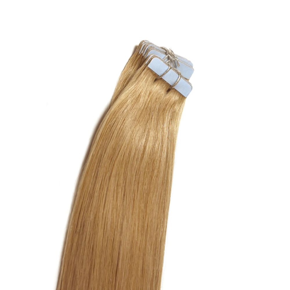 Strawberry/Ginger Blond (#27) Tape In Hair Extensions