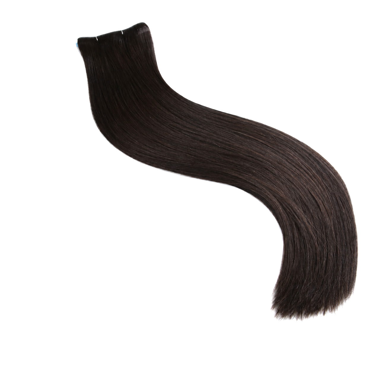 Remy Royale Tape Weft Hair Extensions - Dark Brown (#3)