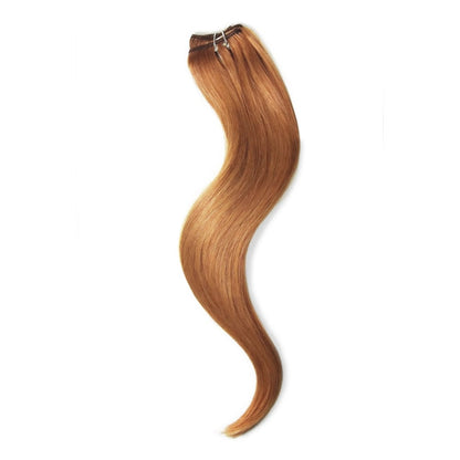 Light Auburn (#30) One Piece Clip In Hair Extensions (Top-Up)