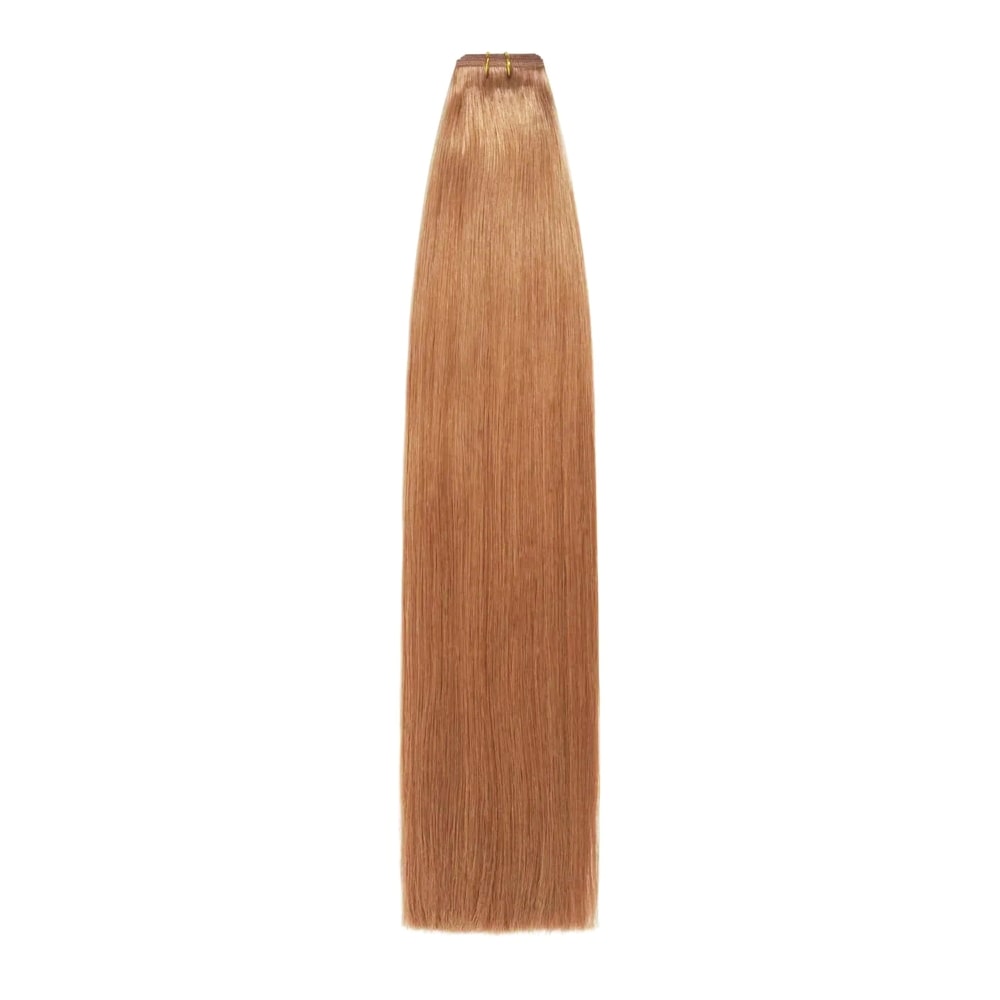 Light Auburn (#30) Remy Royale Flat Weft Hair Extensions