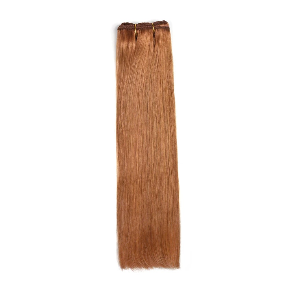 Light Auburn Remy Royale Double Drawn Weave Extensions